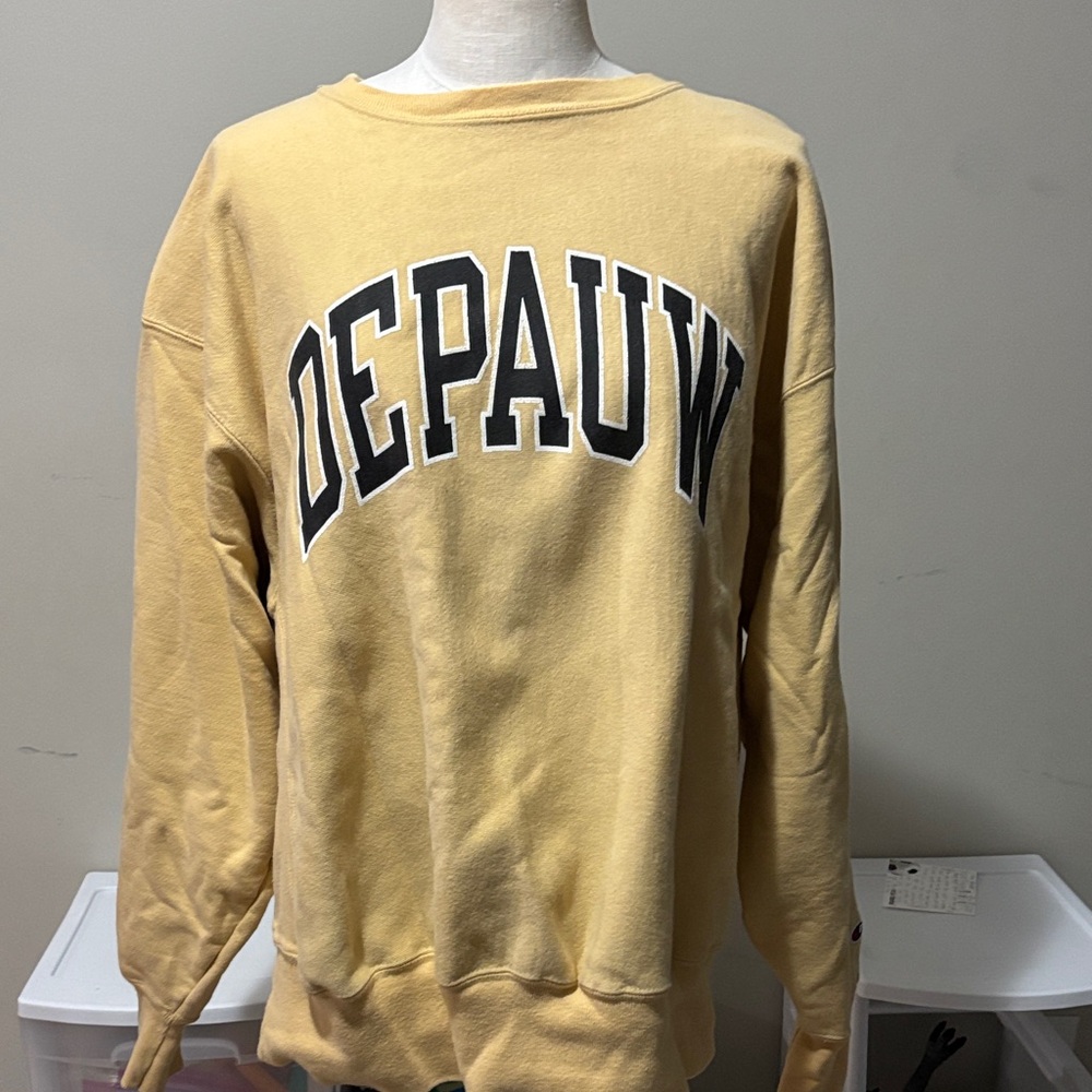 DePauw Yellow Men's Sweatshirt